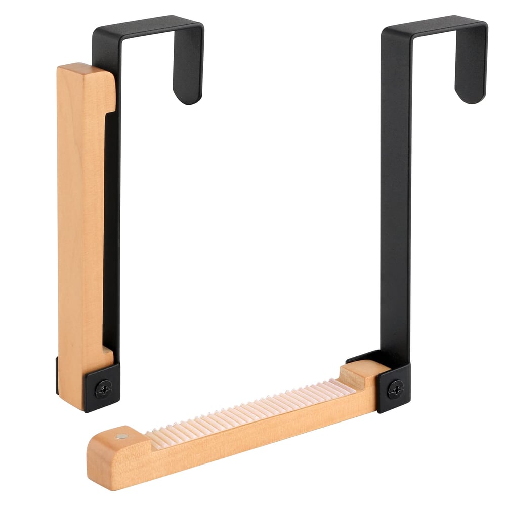 2023 NEW YEAR SALE - Foldable Wood Over The Door Hooks