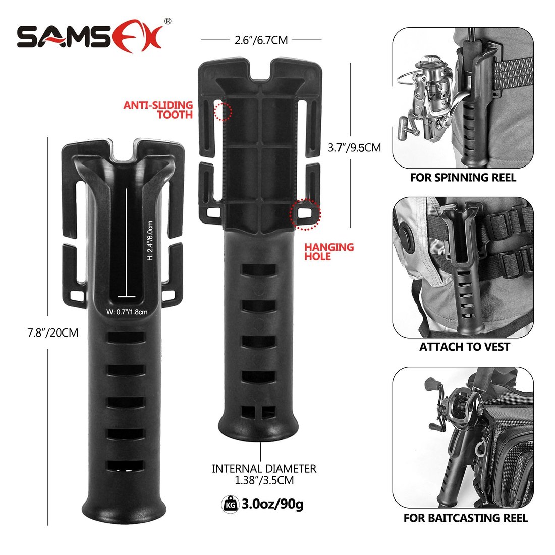 30% OFF Promotion- Adjustable Waist Fishing Rod Holder