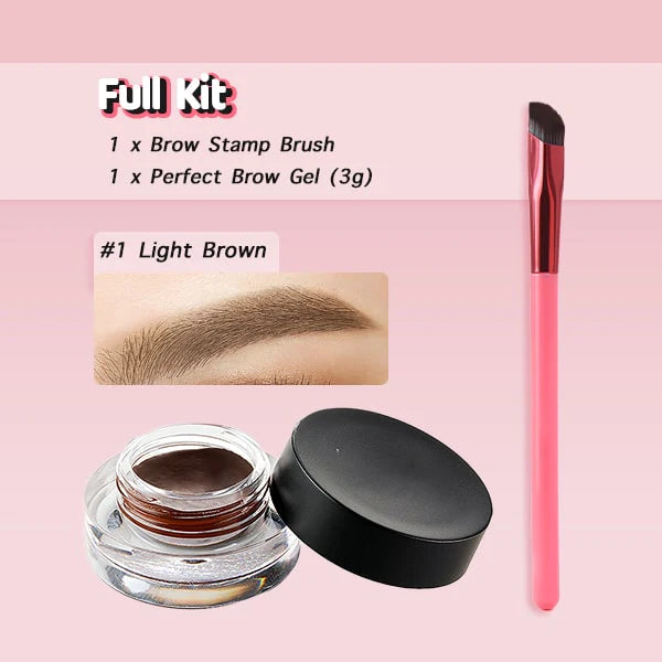 lushadows 4D Hair Stroke Brow Stamp Brush