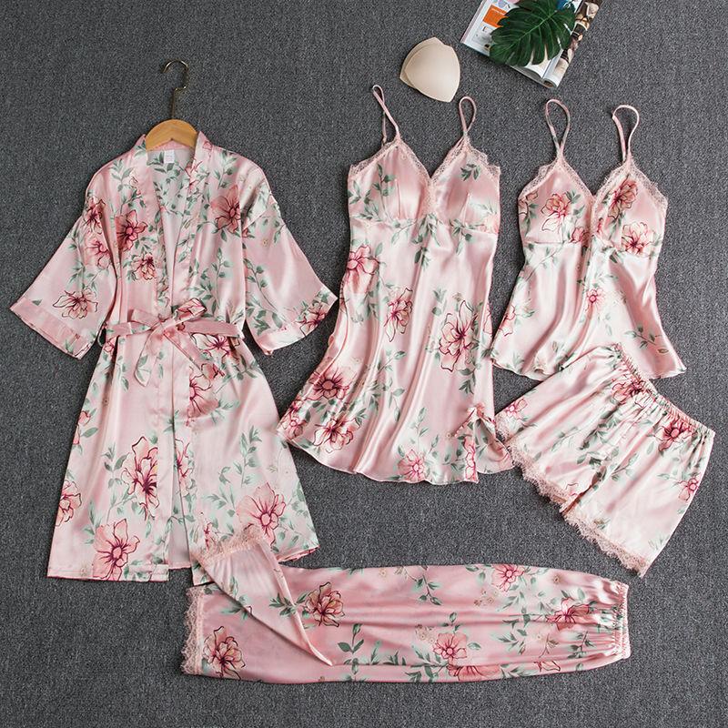 5 Piece Pajama Set