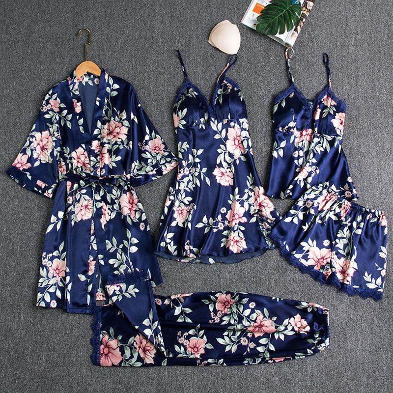 5 Piece Pajama Set