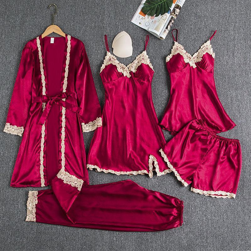 5 Piece Pajama Set