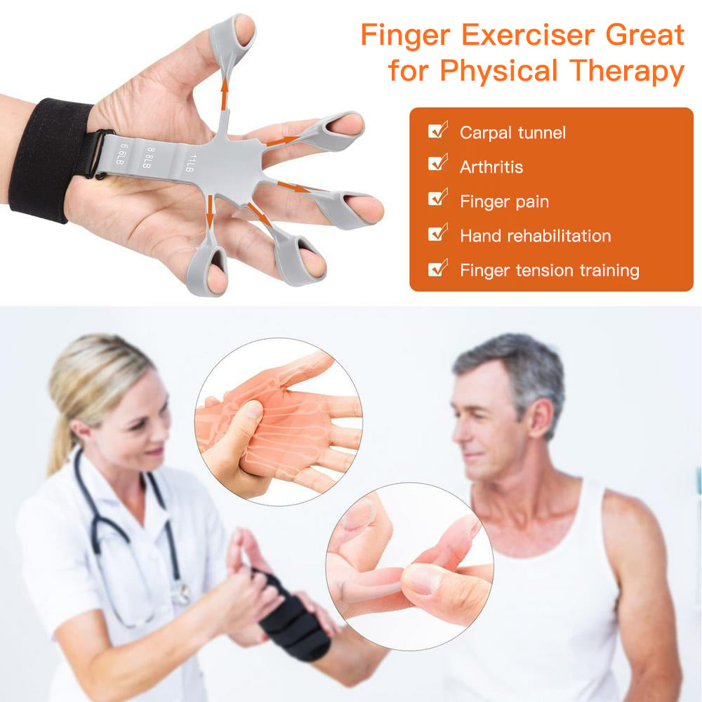 6 Resistant Level Finger Exerciser