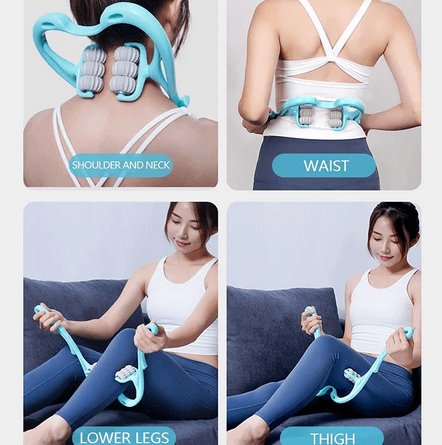 Auraze Six-Wheel Neck Massager