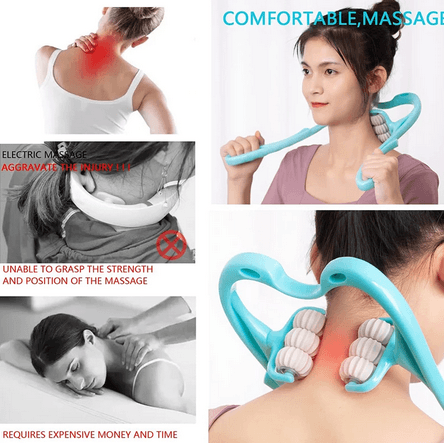 Auraze Six-Wheel Neck Massager