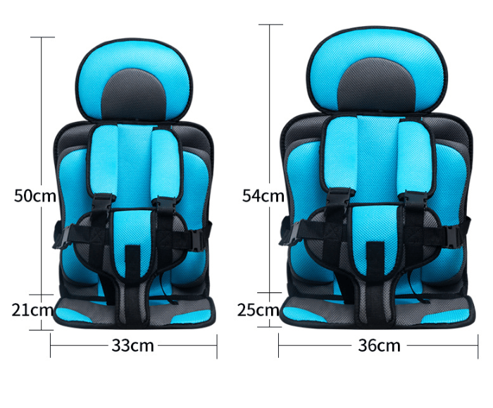 Auto Child Safety Seat Mat Simple Car Portable Seat Belt