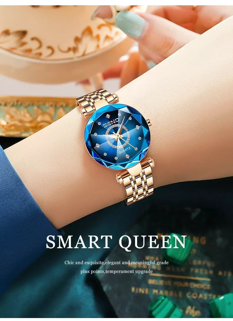 Blowout Sale- 49% OFF - Starry Women's Stainless Steel Watch