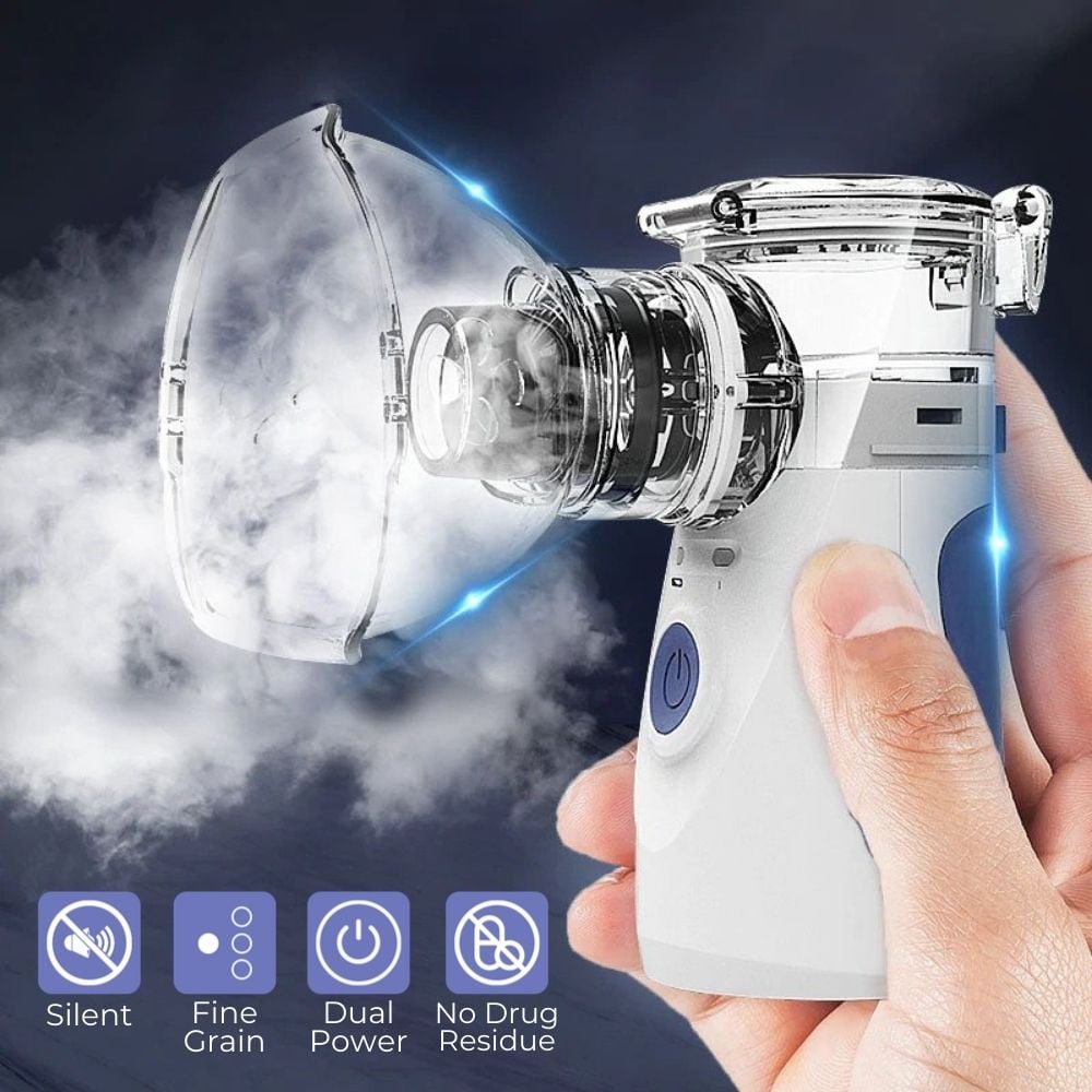 BREATHE-RIGHT MICRO-NEBULIZER PORTABLE - CONVENIENT & EFFECTIVE!