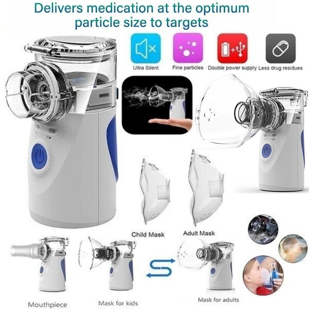 BREATHE-RIGHT MICRO-NEBULIZER PORTABLE - CONVENIENT & EFFECTIVE!