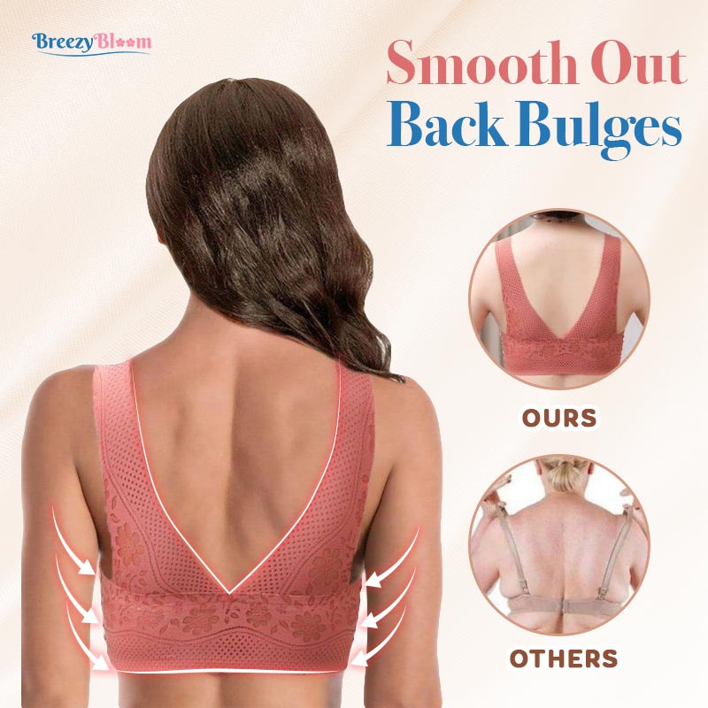 BreezyBloom - Last day 70% OFF - Sexy Beautiful Back Breathable Thin Bra