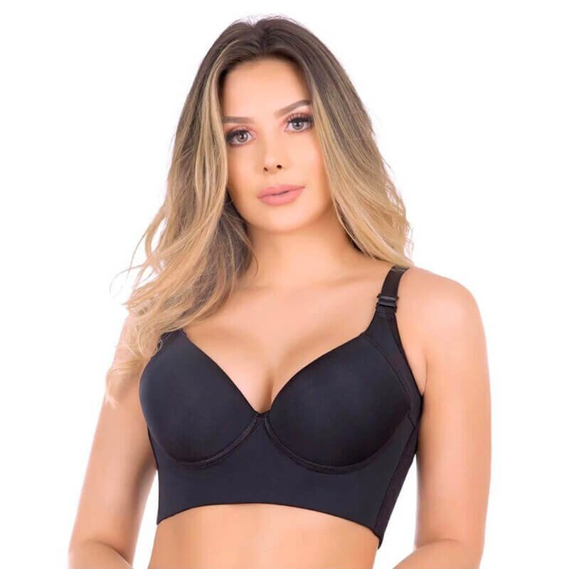 BUY 1 GET 1 FREE - Deep Cup Bra Hide Back Fat With Shapewear Incorporated