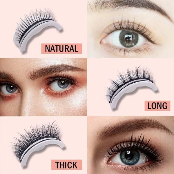 (BUY 1 GET 1 FREE) Reusable Self - Adhesive Eyelashes