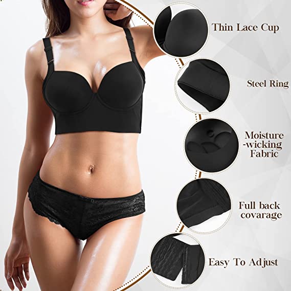 Buy 2 Get 1 Free - 2023 Fashion Deep Cup Bra