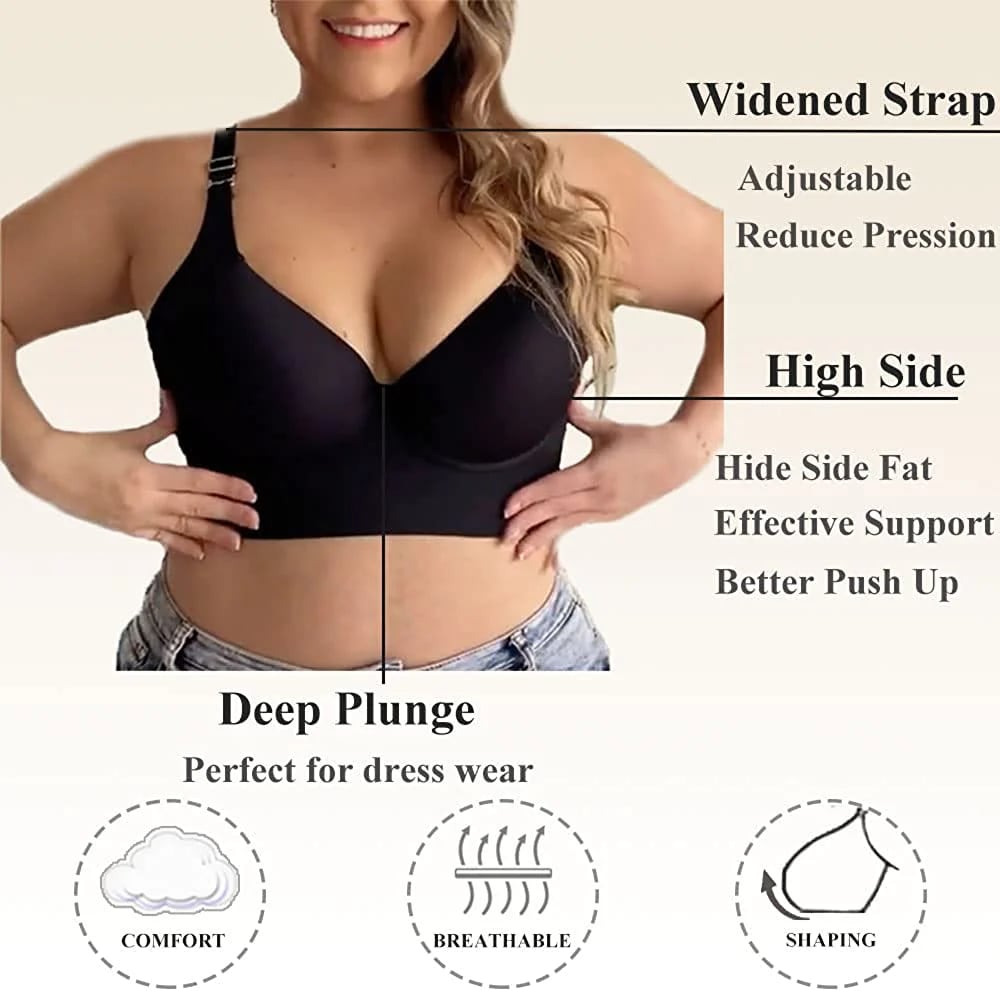 Buy 2 Get 1 Free - 2023 Fashion Deep Cup Bra