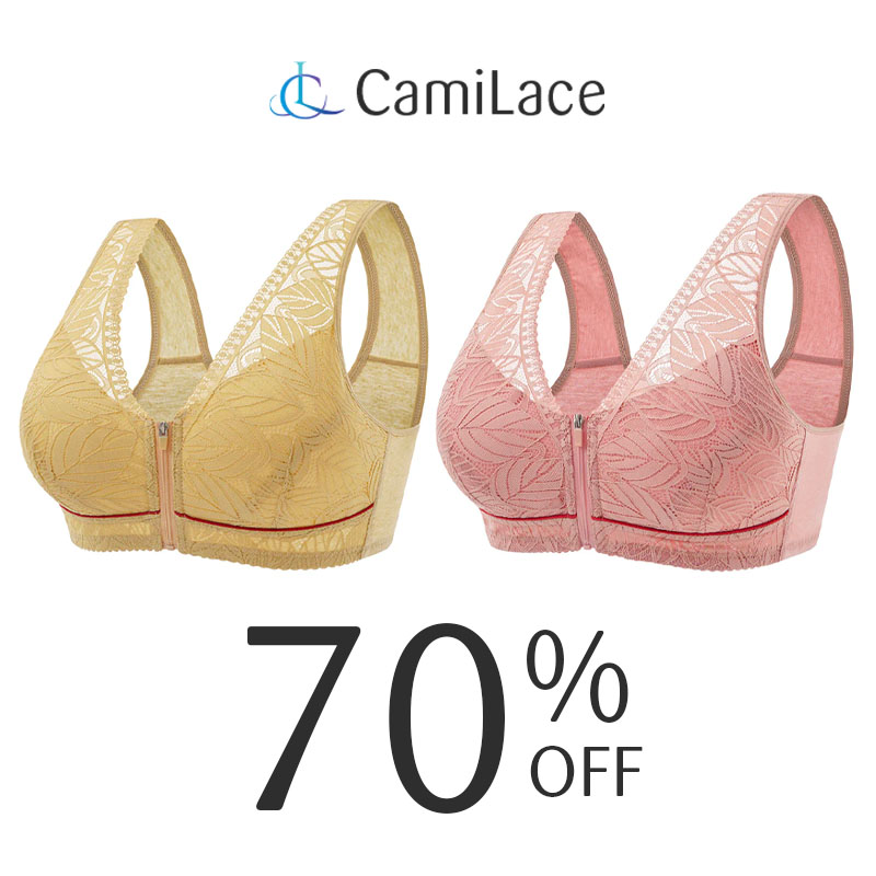 CamiLace - Comfort Wireless Front Close Bra