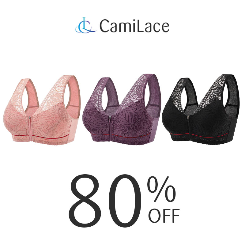 CamiLace - Comfort Wireless Front Close Bra