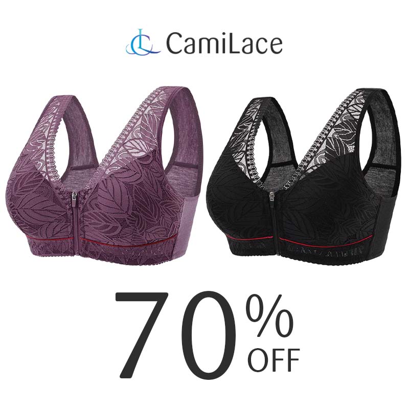 CamiLace - Comfort Wireless Front Close Bra