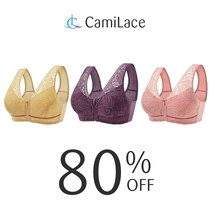 CamiLace - Comfort Wireless Front Close Bra