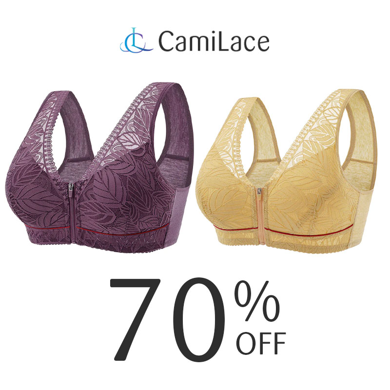 CamiLace - Comfort Wireless Front Close Bra