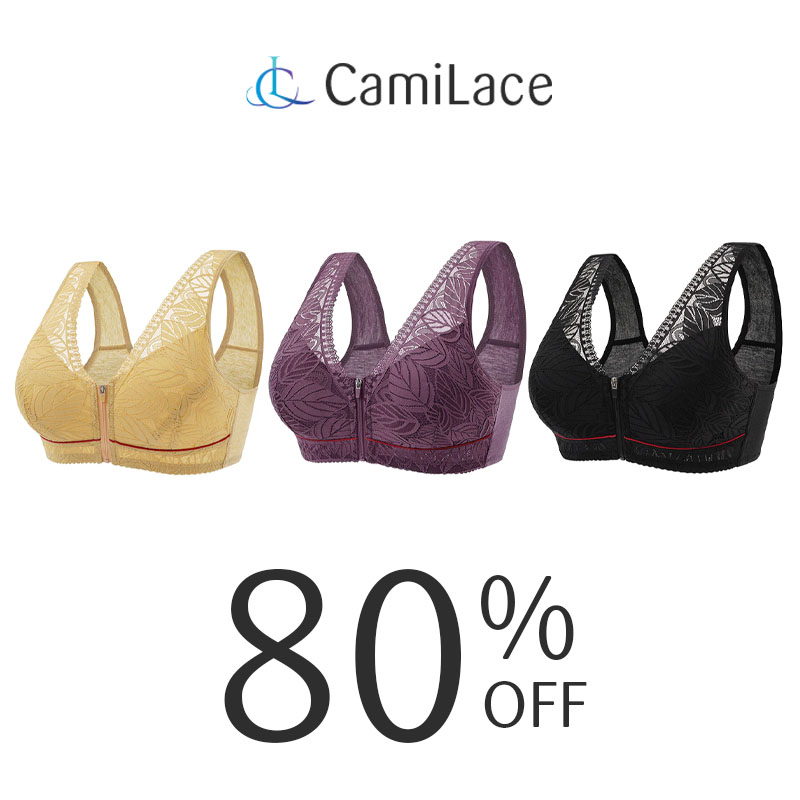 CamiLace - Comfort Wireless Front Close Bra