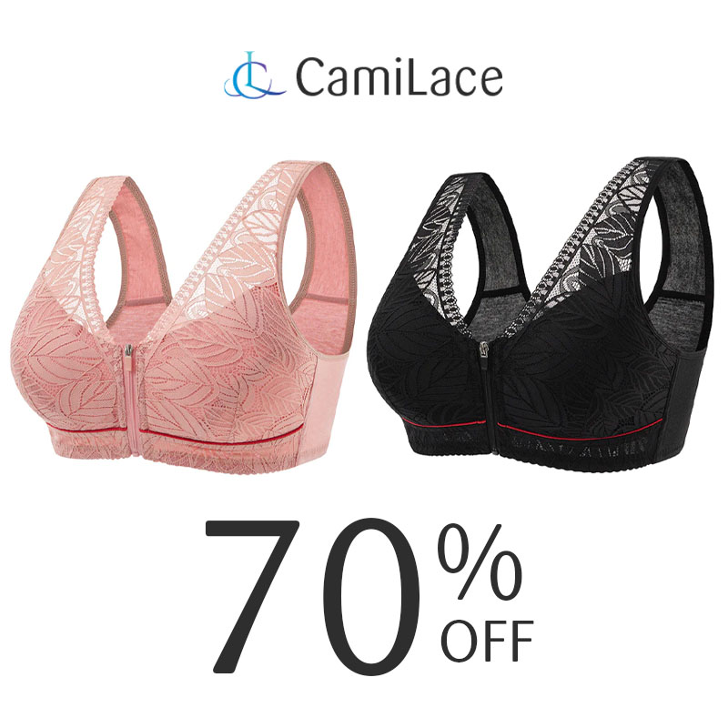 CamiLace - Comfort Wireless Front Close Bra