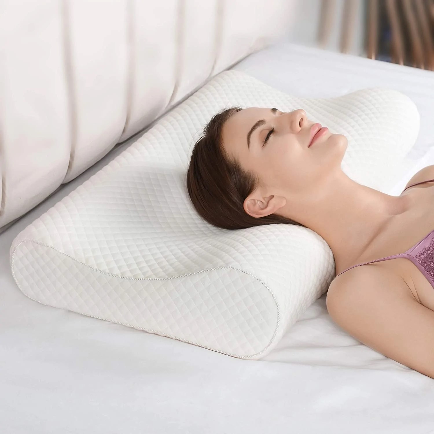 CERVICAL PILLOW FOR NECK DISCOMFORT & SUPPORT