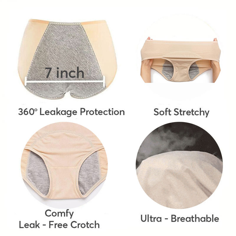 CushyPanty - High Waist Leak Proof Panties