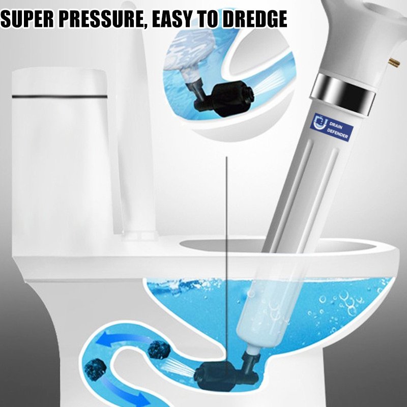 Drain Defender - Toilet plunger clog remover