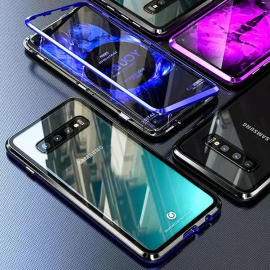 (Early Christmas Sale- SAVE 49% OFF) Magnetic Tempered Glass Double-sided Phone Case