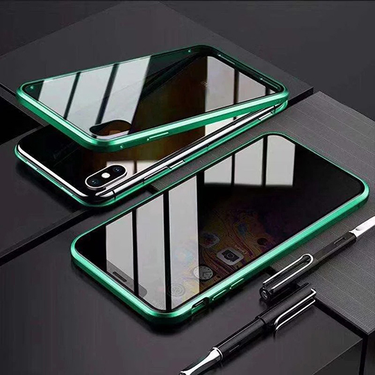 (Early Christmas Sale- SAVE 49% OFF) Magnetic Tempered Glass Double-sided Phone Case