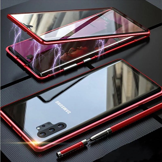 (Early Christmas Sale- SAVE 49% OFF) Magnetic Tempered Glass Double-sided Phone Case