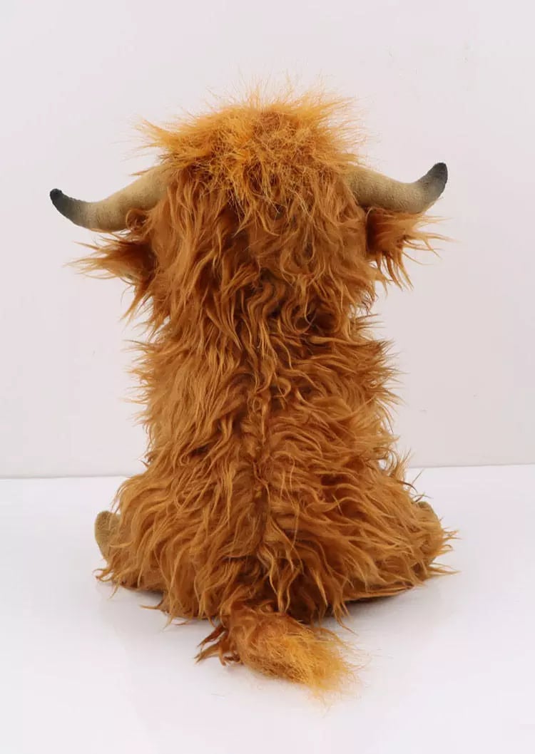 Eco-Friendly Scottish Highland Cow Soft Plush Toy