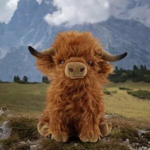 Eco-Friendly Scottish Highland Cow Soft Plush Toy