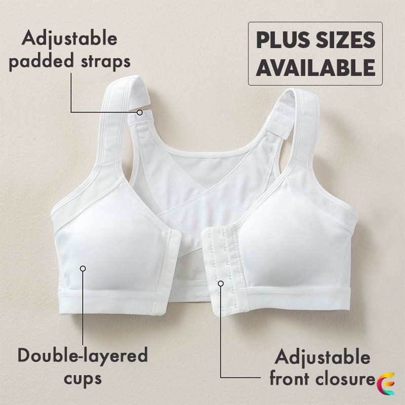 Embraced - Adjustable Front Hook Posture Support Bra