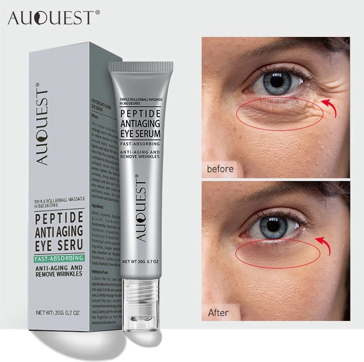 Eye Cream to Forget About Wrinkles 1+1