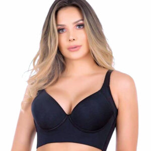 Fashion Deep Cup BraBra with shapewear incorporated