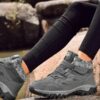 Fashionable Women's Winter Snow Boots - Cozy Warm Fur Lined Ankle Hiker Shoes for Cold Weather Travel