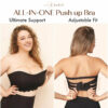 FBL Plus Size Strapless Invisible Push Up Bra(BUY 1 GET 1 FREE)