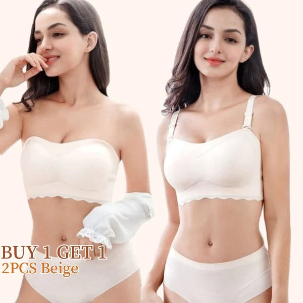 FBL Plus Size Strapless Invisible Push Up Bra(BUY 1 GET 1 FREE)