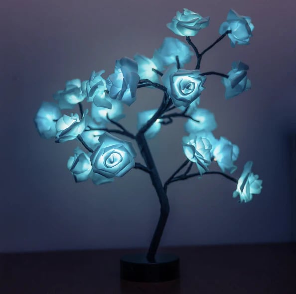 Forever Rose Tree Lamp