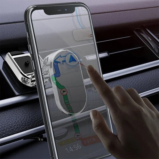 Hot Sale - 2023 New Alloy Folding Magnetic Car Phone Holder