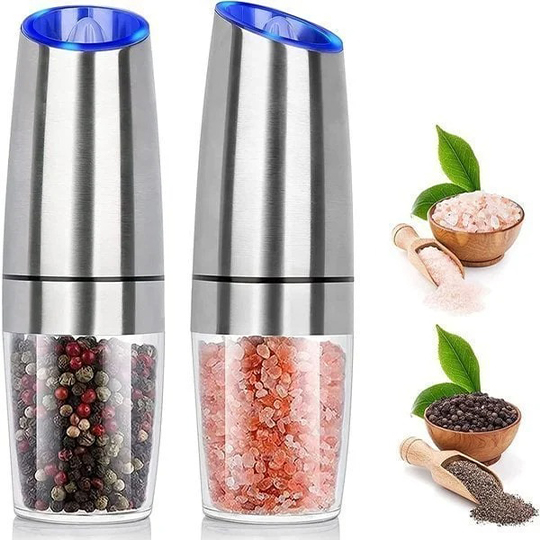 Hot sale - Automatic Electric Gravity Induction Salt and Pepper Grinder