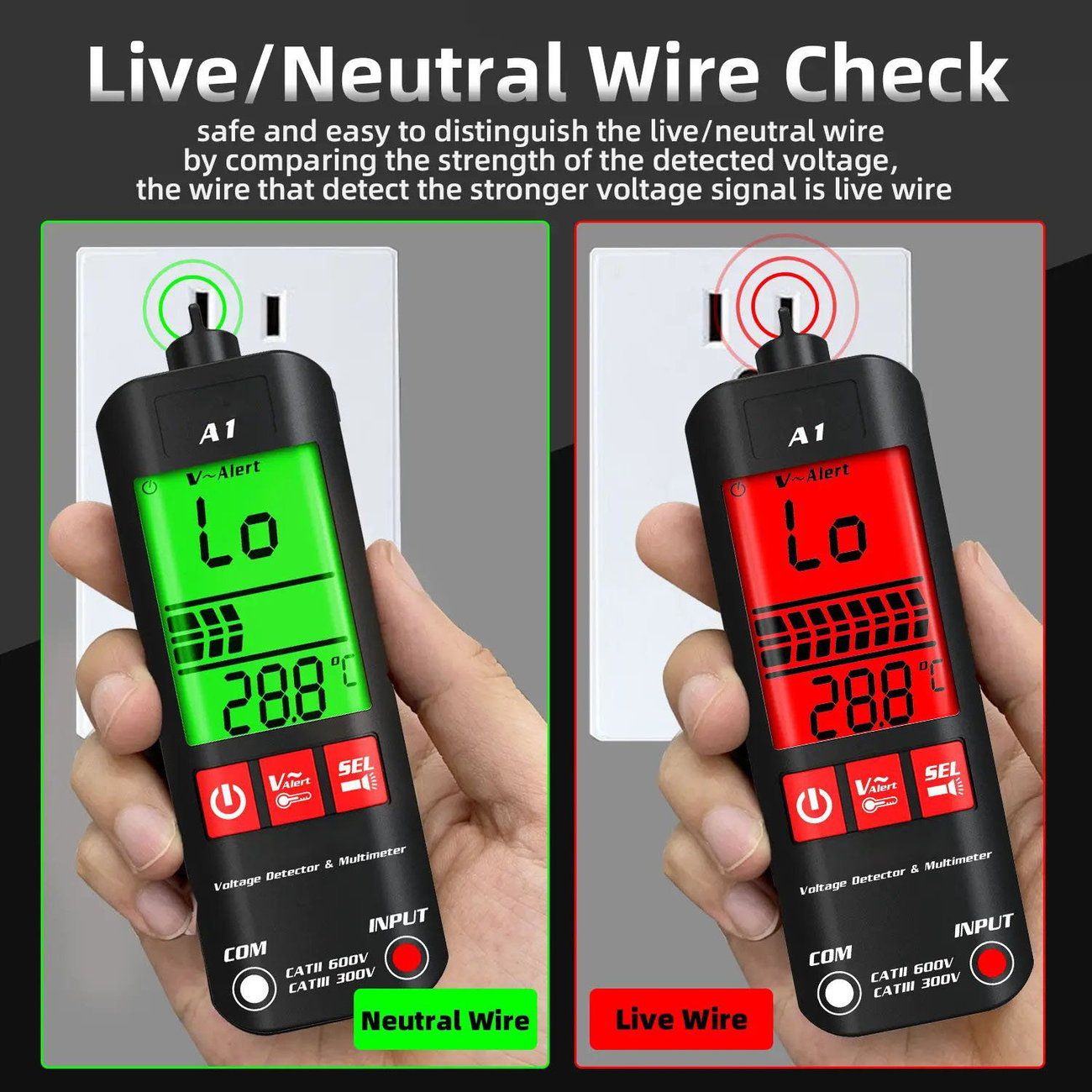 LAST DAY 48% OFF - A1 Fully Automatic Anti-Burn Intelligent Digital Multimeter