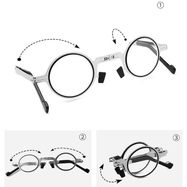 Last Day -49% OFF Screwless Ultra Light Folding Glasses