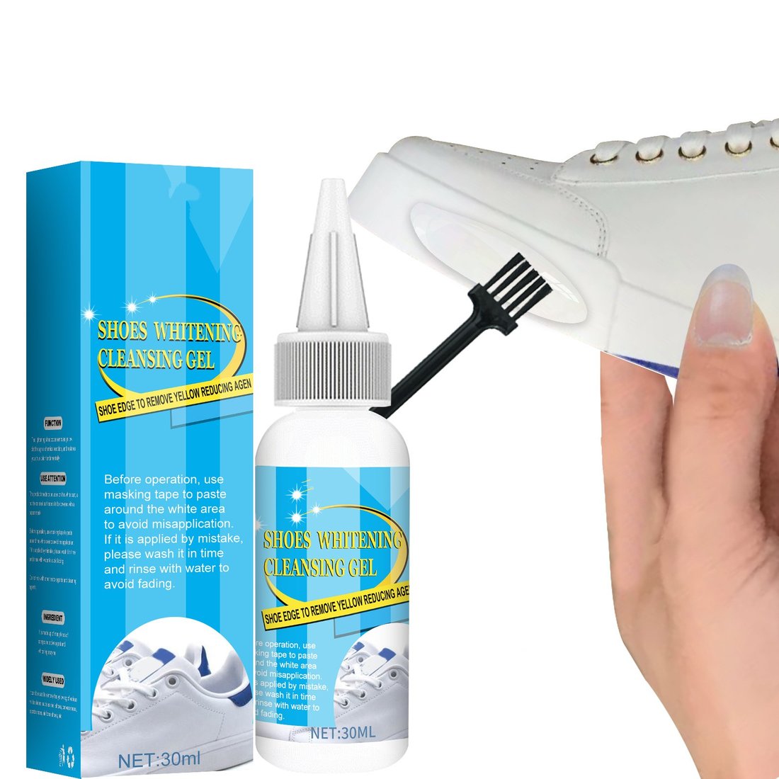 Last Day 49% Off - Shoes Whitening Cleansing Gel