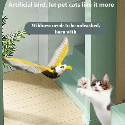 LAST DAY 49% OFF - Simulation Bird Interactive Cat Toy for Indoor Cats