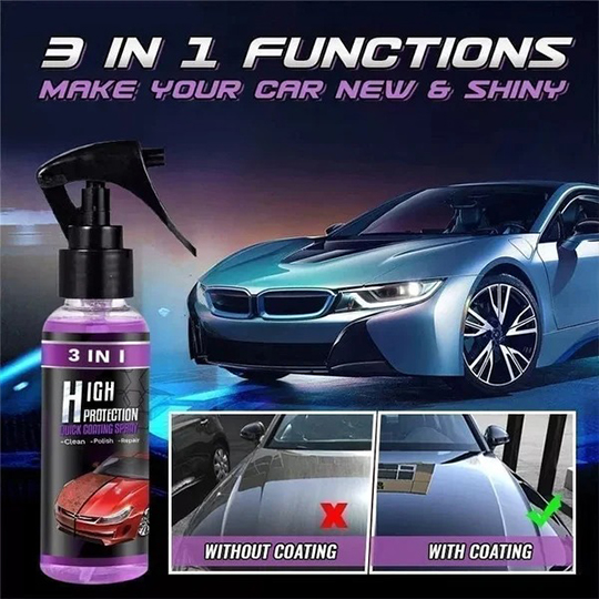 Last Day 49%OFF – 3 in 1 High Protection Quick Coating Spray