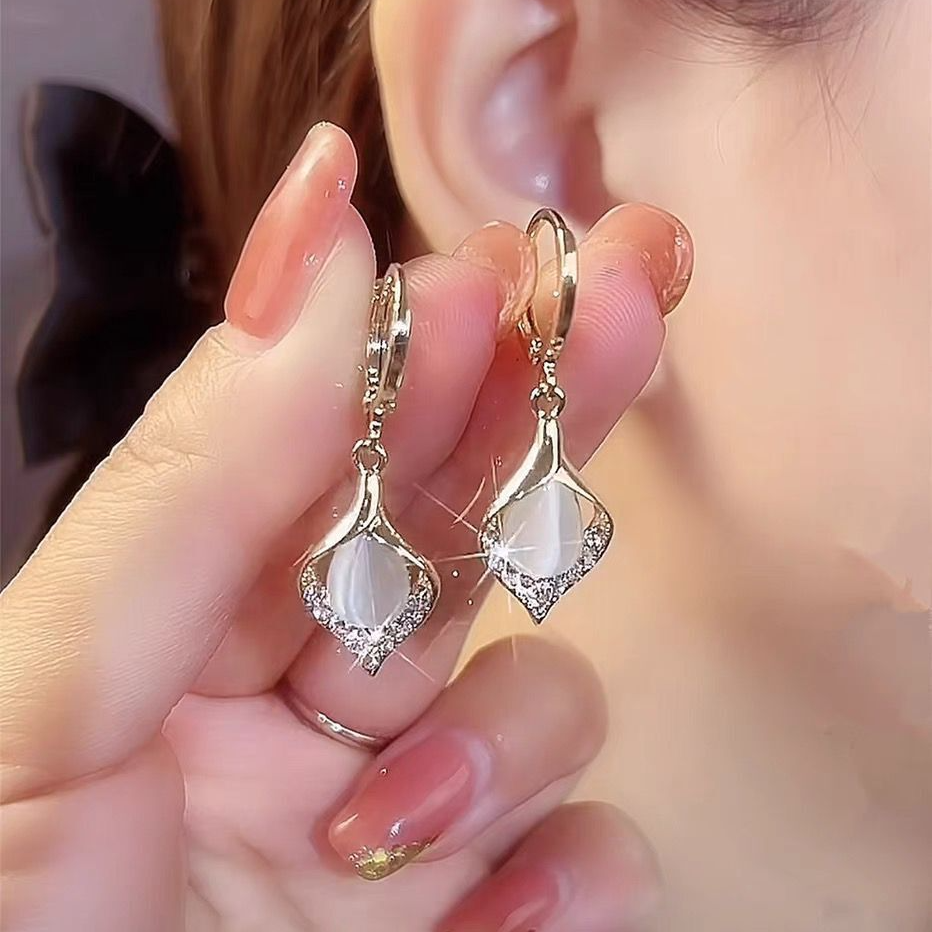 Kernicky Last Day 50% OFF - Fashion Angel Opal Earrings