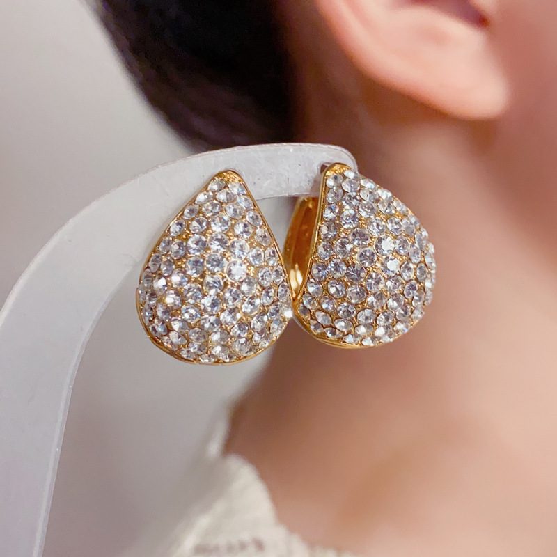 Last Day 50% OFF - Fashion Diamond Water - Drop Earrings