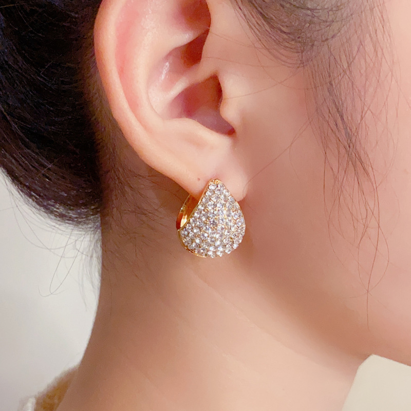 Last Day 50% OFF - Fashion Diamond Water - Drop Earrings